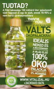 öko palack hírdetés