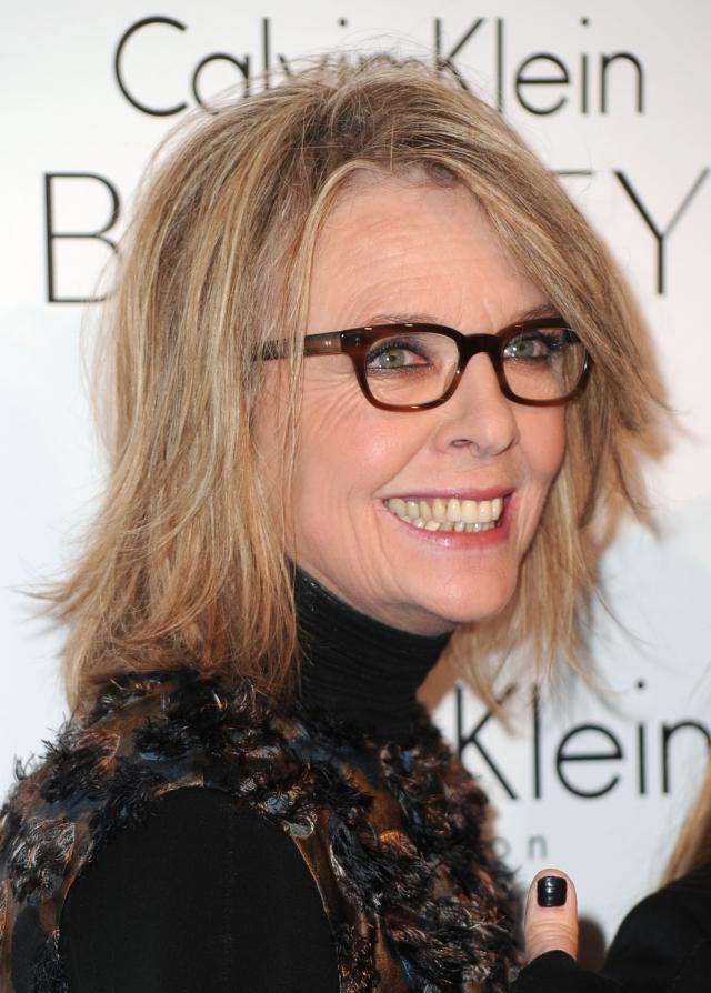 BEVERLY HILLS, CA - OCTOBER 18: Actress Diane Keaton arrives at ELLE